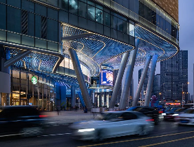 超2200㎡LED異形屏天幕火爆長(zhǎng)沙！邀您沉浸式遨游星空